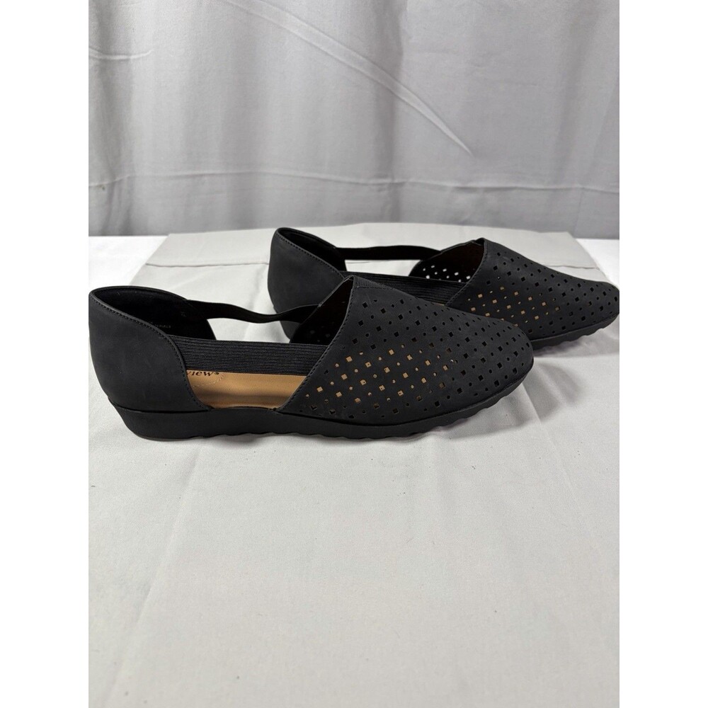 Comfortview Women’s Flats Size 11W Black